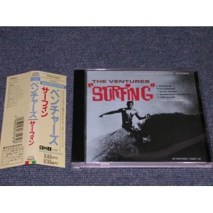 Photo: THE VENTURES - SURFING / 1989 JAPAN ORIGINAL Used  CD With OBI 