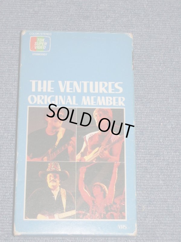 Photo1: THE VENTURES - ORIGINAL MEMBER ( LIVE IN JAPAN 1984) / JAPAN 'NTSC'SYSTEM VIDEO  