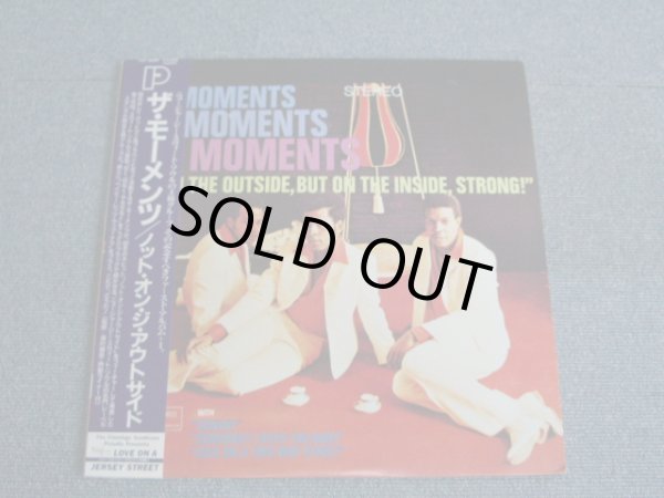 Photo1: THE MOMENTS - NOT ON THE OUTSIDE /  JAPAN LP With OBI 