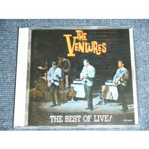 Photo: THE VENTURES - BEST OF LIVE ( Ex+++/MINT ) / 1991  JAPAN ORIGINAL Used CD 
