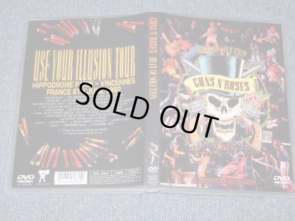 Photo1: GUNS N' ROSES  - HEAT OF SOLUTION   / BRAND NEW COLLECTORS DVD