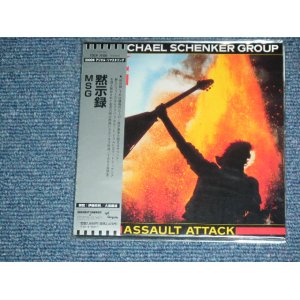 Photo: MSG MICHAEL SCHENKER GROUP - ASSAULT ATTACK/ 2006 JAPAN ONLY MINI-LP PAPER SLEEVE Promo Brand New Sealed CD 