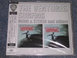 Photo: THE VENTURES - SURFING  ( MONO & STEREO 2 in 1 + Bonus )  / 2000 JAPAN Sealed CD 