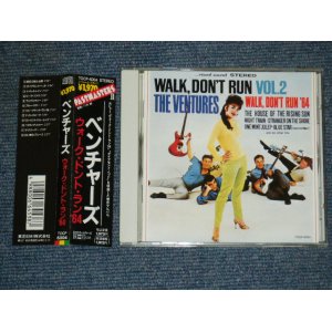 Photo: THE VENTURES - WALK DON'T RUN VOL.2 / 1990 JAPAN ORIGINAL Used CD With OBI