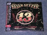 Photo: BRIAN SETZER (STRAY CATS ストレイ・キャッツ ) - 13 / 2006 JAPAN Sealed CD With OBI & Unused STICKER 