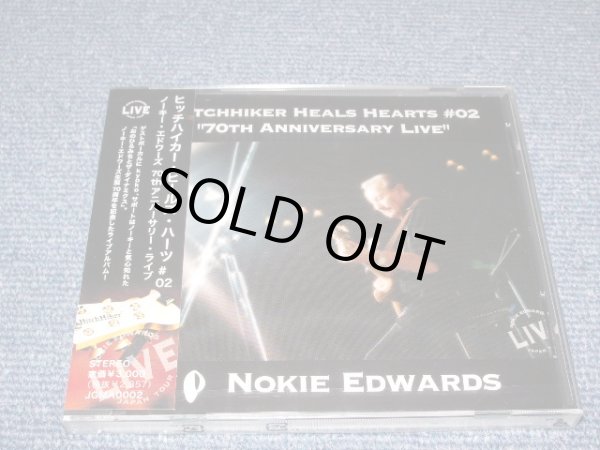 Photo1: NOKIE EDWARDS ( of THE VENTURES ) - HITCHIHIKER HEALS HDEARTS #02 "70TH ANNIVERSARY LIVE" / 2008 JAPAN Original Lmited Sealed CD