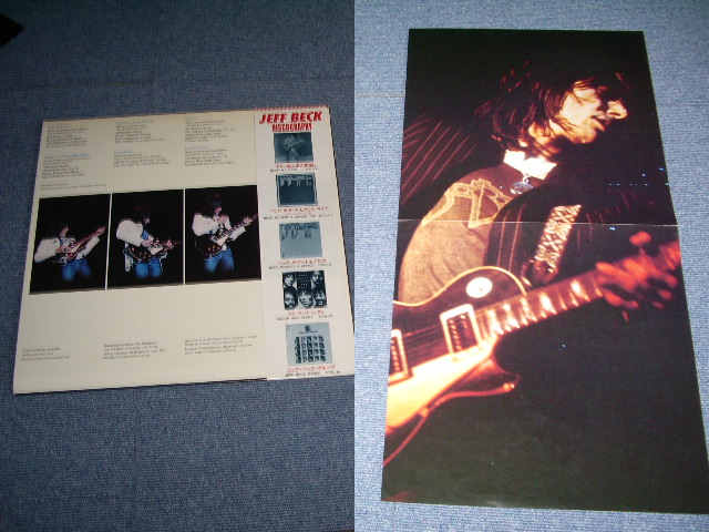Photo: JEFF BECK - WIRED ( With IRON PRINT ) / 1976 JAPAN LP+OBI + IRON PRINT SHEET