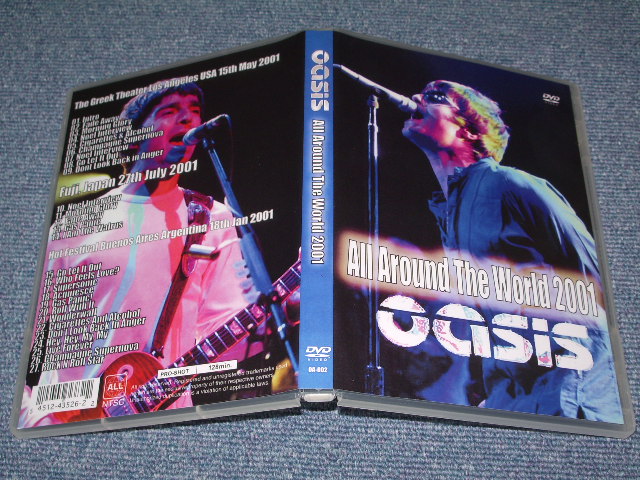 Photo1: OASIS  -  ALL AROUND THE WORLD 2001  /  BRAND NEW COLLECTORS DVD