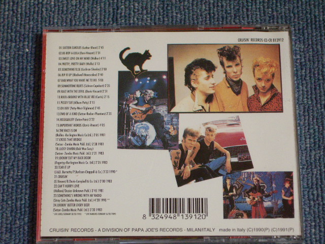 Photo: STRAY CATS ストレイ・キャッツ  - CRUISIN' ROUND SIXTEEN CANDLE / 1991 ITALY Brand New CD