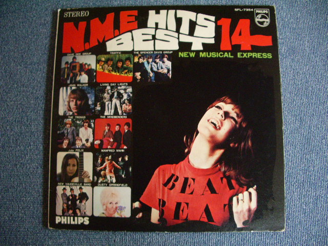 Photo1: VA - N.M.E HITS BEST 14 / 1967 JAPAN ORIGINAL LP