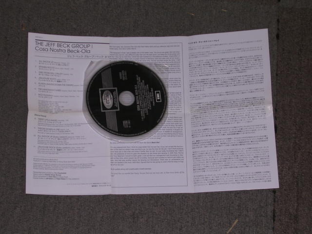 Photo: JEFF BECK GROUP - BECK OLA  / 2004 JAPAN Mini-LP Paper-Sleeve CD used With OBI 