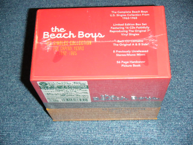 Photo: THE BEACH BOYS - US SINGLE COLLECTION / 2008 US + JAPAN  ORIGINAL LINNER Brand New  Sealed  Mini-LP PAPER SLEEVE  16 CD BOX SET 