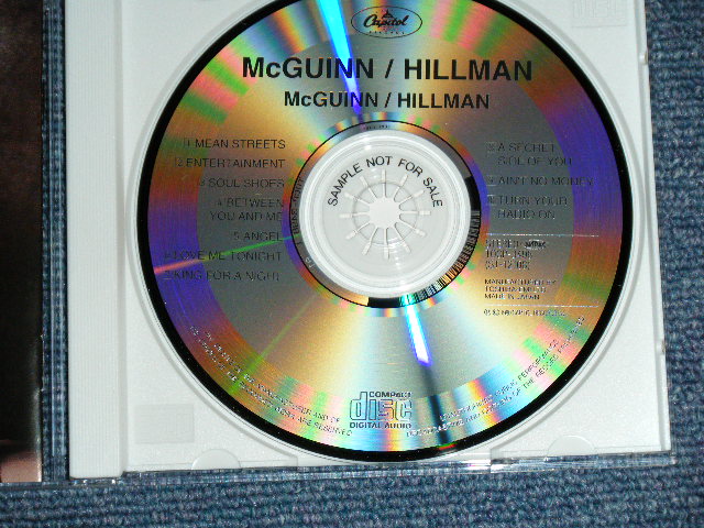 Photo: McGUINN / HILLMAN ( THE BYRDS ) - McGUINN / HILLMAN / 1998 JAPAN  ORIGINAL PROMO Used  CD With OBI 