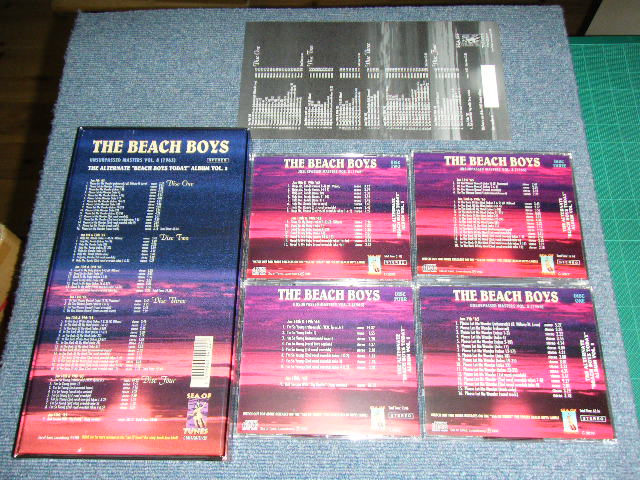 Photo: THE BEACH BOYS - UNSURPASSED MASTERS VOL.7 (1964 : THE ALTERNATE "BEACH BOYS TODAY" ALBUM VOL.1 ) / 1997 EUROPE COLLECTOR'S Used 4CD's Box Set 