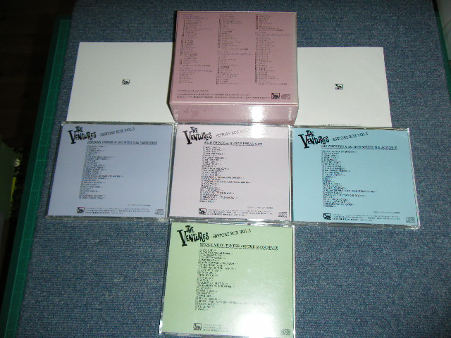 Photo: THE VENTURES - THE VENTURES HISTORY BOX VOL.3  / 1992 JAPAN ORIGINAL Used 4 CD BOXSET  With OBI
