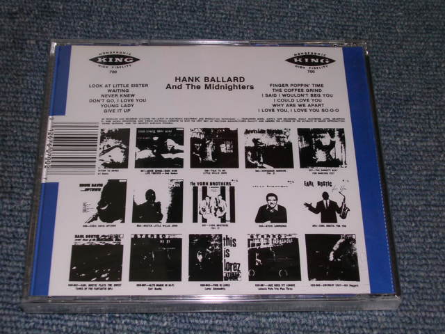 Photo: HANK BALLAD & THE MIDNIGHTERS - MR.RHYTM & BLUES / 1994 US Sealed CD 