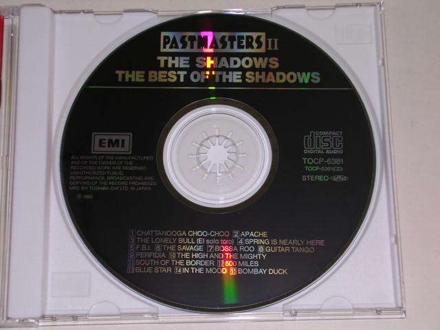 Photo: THE SHADOWS - THE BEST OF   / 1990  JAPAN ORIGINAL USED CD With OBI 