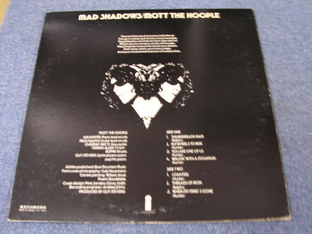 Photo: MOTT THE HOOPLE - MAD SHADOWS /  1970s JAPAN   REISSUE White Label Promo LP 