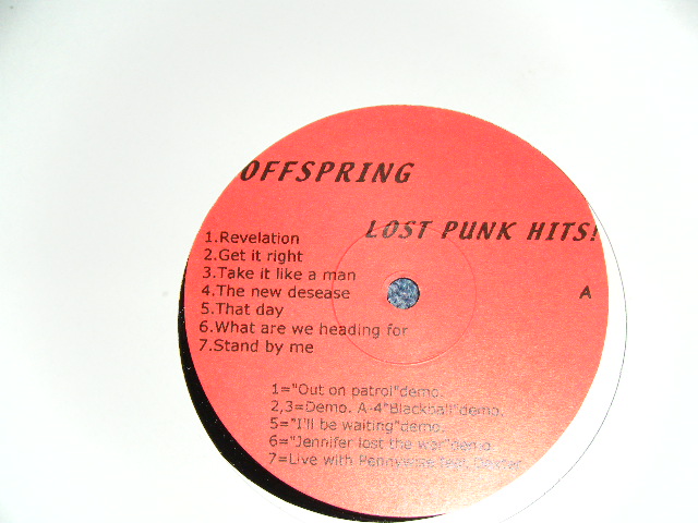 Photo: OFFSPRING - LOST PUNK HITS!   / 2001? COLLECTORS ( BOOT ) Brand New LP 
