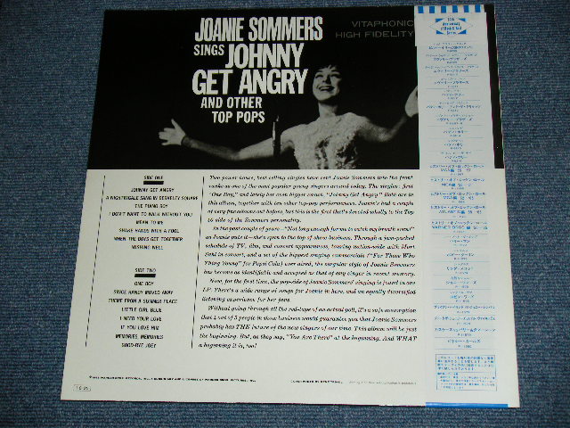 Photo: JOANIE SOMMERS - JOHHNNY GET ANGRY / 1985 JAPAN Reissue Used LP+Obi  