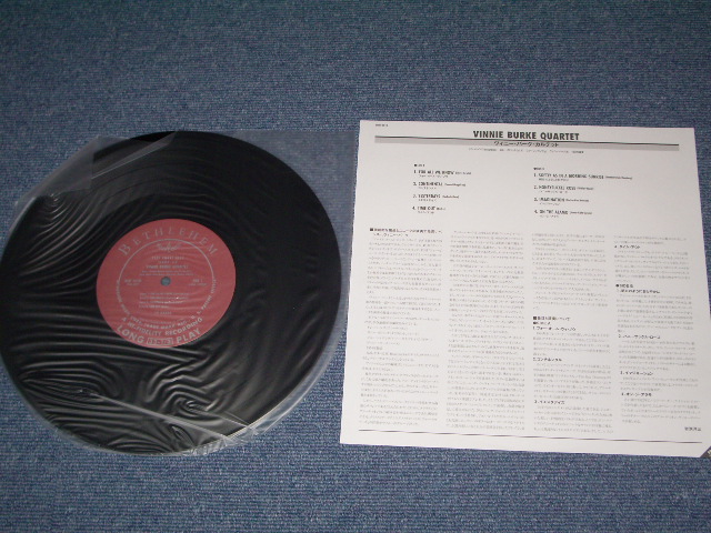 Photo: VINNIE BURKE QUARTET - EAST COST JAZZ SERIES NO.3 / 2000 JAPAN LIMITED Japan 1st RELEASE  BRAND NEW 10"LP Dead stock