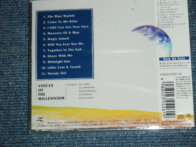 Photo: v.a.  GARY USHER,CURT BOETTCHER,SANDY SALISBURY,LEE MALLORY,CHUCK GIRARD - THE VOICE OF MILLENNIUM / 2002  JAPAN  ORIGINAL Brand New  Sealed  CD