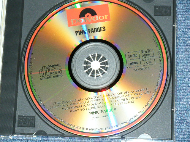 Photo: PINK FAIRIES - PINK FAIRIES ( 1942  YEN VERSION )  /  1991 JAPAN ORIGINAL Used   CD  With OBI 