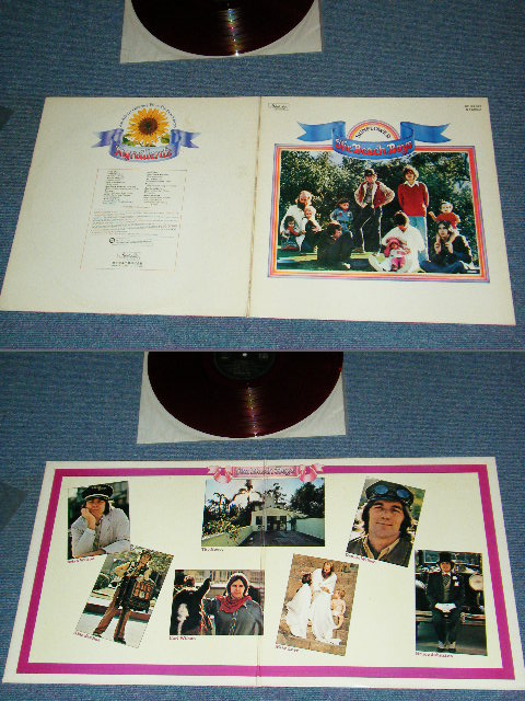 Photo: THE BEACH BOYS - SUNFLOWER  /  1960s  JAPAN ORIGINAL  RED WAX VINYL LP 