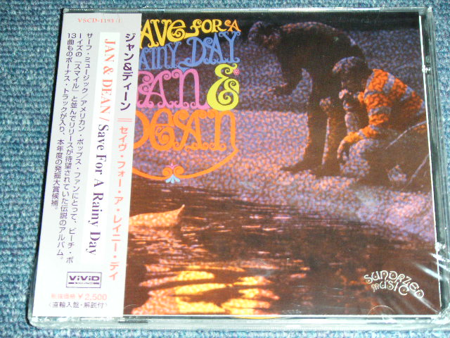 Photo1: JAN & DEAN - SAVE FOR RAINY DAYS / 1996 US + JAPAN OBI+LINNER  Brand New  Sealed  CD