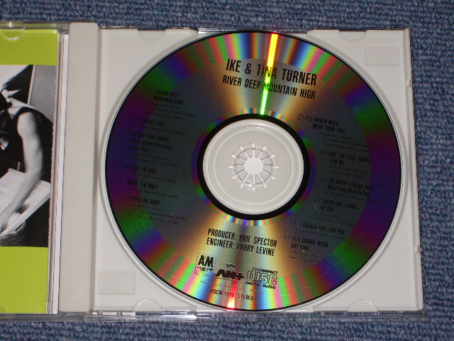 Photo: IKE & TINA TURNER - RIVER DEEP-MOUNTAIN HIGH  / 1993 JAPAN Used CD With OBI 