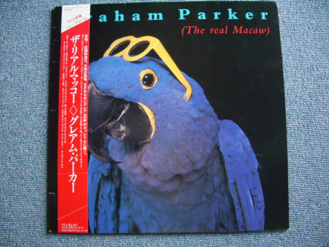 Photo1: GRAHAM PARKER - THE REAL MACAW / 1983 JAPAN LP + OBI 