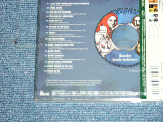 Photo: SANDY SALISBURY  ( of MILLENNIUM : CURT BOETTCHER )  - SANDY / 2000  JAPAN  ORIGINAL Brand New  Sealed  CD