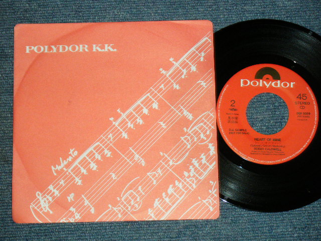 Photo: BOBBY CALDWELL - STAY WITH ME / 1981 JAPAN Original PROMO ONLY 7" Single 