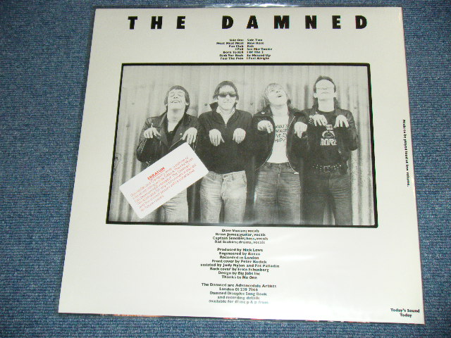 Photo: THE DAMNED - DAMNED DAMNED DAMNED  / 2007 JAPAN  180glam Brand New Sealed  LP 