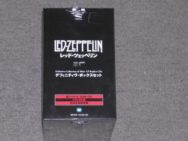 Photo: LED ZEPPELIN - DEFINITIVE COLLECTION OF MINI-LP REPLICA BOX SET /  2008 JAPAN 1st PRESS LIMITED 12CDs SEALED BOXSET  