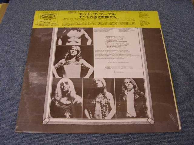 Photo: MOTT THE HOOPLE - ALL THE YOUNG DUDES  /  1972 JAPAN ORIGINAL SEALED  LP+OBI  