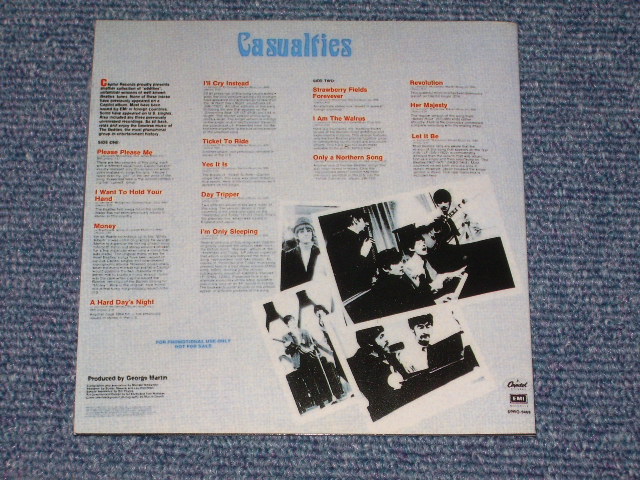 Photo: THE BEATLES  - CASUALTIES / Mini-LP PAPER SLEEVE  COLLECTOR'S CD Brand New 