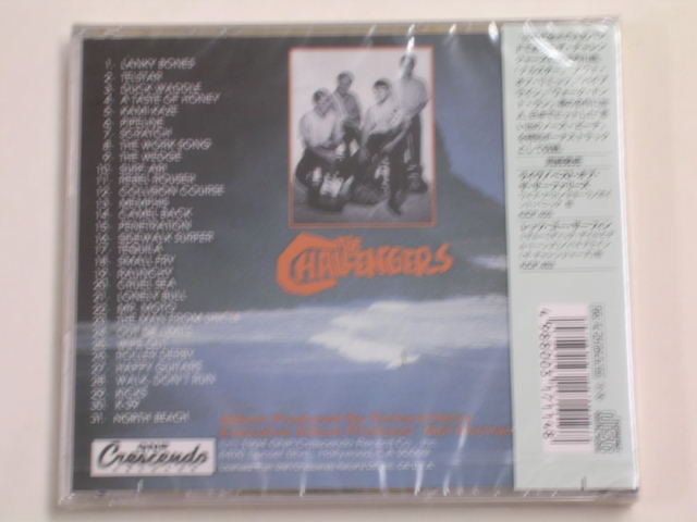 Photo: THE CHALLENGERS - KILLER SURF!  THE BEST OF / 1994 JAPAN ORIGINAL SEALED CD With OBI 