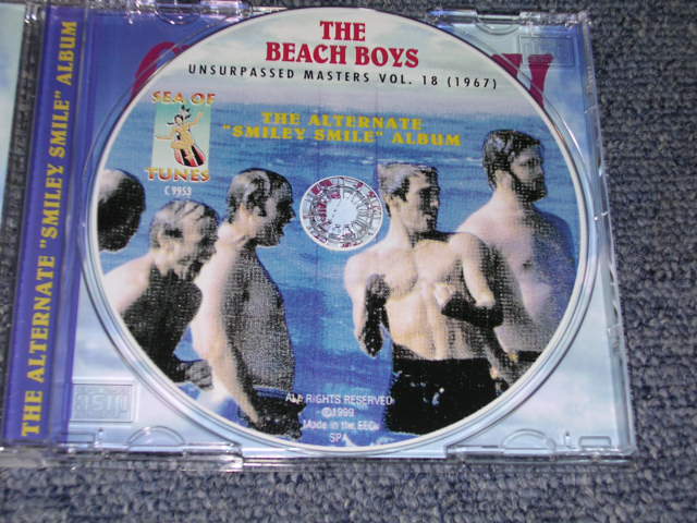 Photo: THE BEACH BOYS - UNSURPASSED MASTERS VOL.18 ( 1967 ) / 1999 Brand New COLLECTOR'S CD DEAD STOCK 