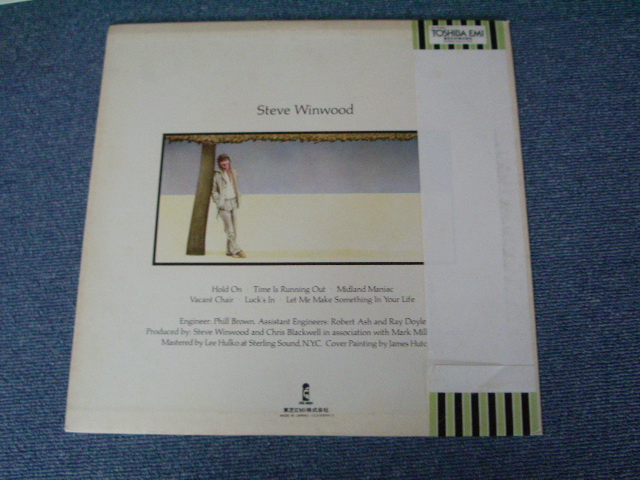 Photo: STEVE WINWOOD スティーヴ・ウインウッド - STEVE WINWOOD  1st SOLO ALBUM  / 1977 WHITE LABEL PROMO MINT- LP w/ OBI 