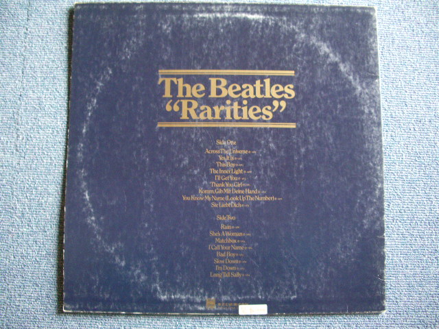 Photo: BEATLES  -  RARITIES ( WHITE LABEL PROMO ) / JAPAN  LP