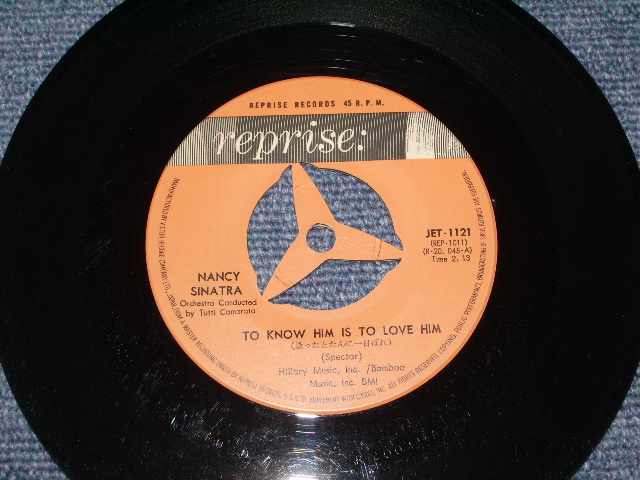 Photo: NANCY SINATRA ( ナンシー・シナトラ )  - LIKE I DO ( レモンのキッス ) + TO KNOW HIM IS TO LOVE HIM ( Ex+/Ex+ ) / 1960s JAPAN ORIGINAL 7" Single 