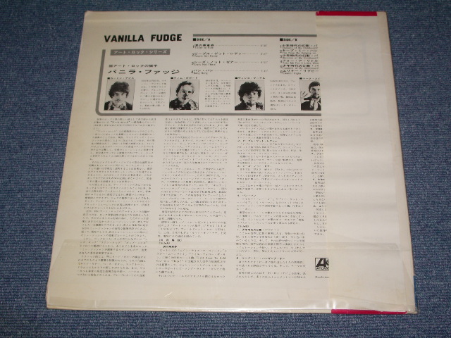Photo: VANILLA FUDGE バニラ・ファッジ - VANILLA FUDGE アート・ロックの騎手 (Ex+++/MINT-)  / 1968 Japan Original Used LP With OBI 