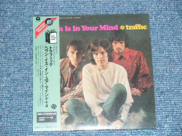 Photo1: TRAFFIC - HEAVEN IS IN YOUR MIND + 4 / 紙ジャケ 2003 Relaesed Vesion JAPAN  5,000 Limited Mini-LP Paper-Sleeve Brand New Sealed  CD  