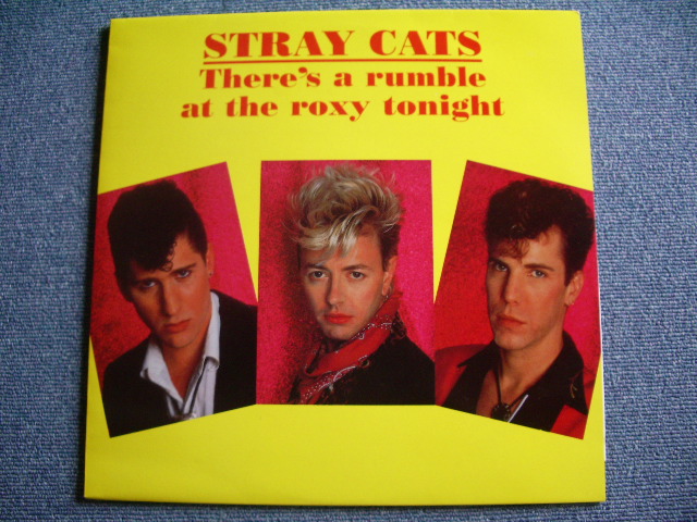 Photo1: STRAY CATS - THERE'S A RUMBLE AT THE ROXY TONIGHT LIVE IN LOS ANGELES APRIL 28, 1982 /  COLLECTORS ( BOOT ) LPN BRAND NEW DEAD STOCK 