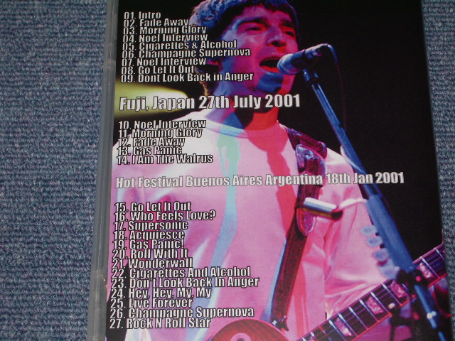 Photo: OASIS  -  ALL AROUND THE WORLD 2001  /  BRAND NEW COLLECTORS DVD