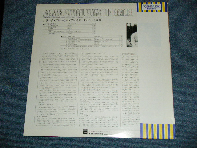 Photo: FRANK POURCEL GRAND ORCHESTRA - PLAYS THE BEATLES  / 1970's JAPAN ORIGINAL Used LP With OBI 