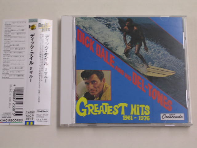 Photo1: DICK DALE & HIS DEL-TONES - GREATEST HITS 1961-1976 / 1999 JAPAN ORIGINAL used  CD With OBI 