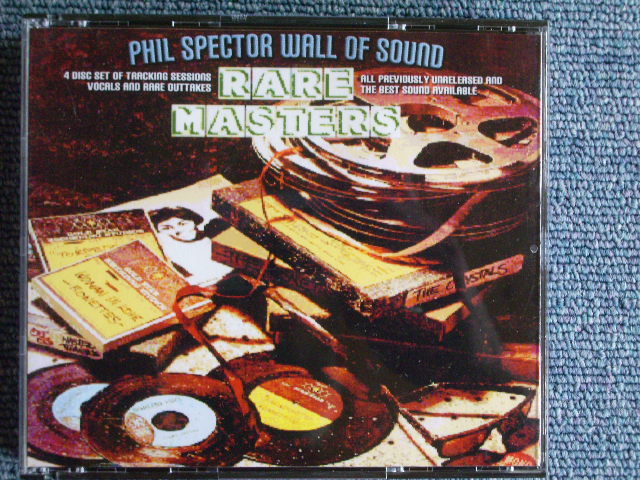 Photo1: VA - PHIL SPECTOR  -RARE MASTERS ( STUDIO OUT TAKES & MAKING OF WALL OF SOUND ) / 4 CD'S SETNEW 