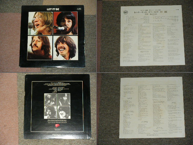 Photo: THE BEATLES - LET IT BE Box Set With BOOKLET  / JAPAN ORIGINAL Used LP
